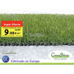 Césped artificial barato 40m² MT20